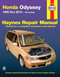 Honda Odyssey 1999-2010 Repair Manual (Haynes Repair Manual)