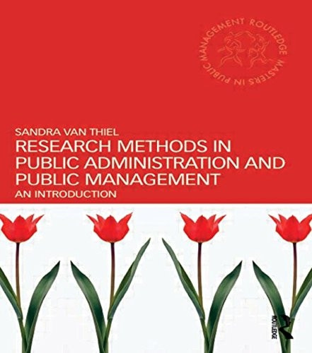 Research Methods In Public Administration And Public Management
