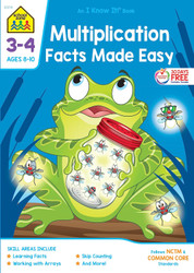School Zone - Multiplication Facts Made Easy Workbook
