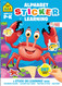 School Zone - Alphabet Stickers Workbook - 64 Pages Ages 3 to 6