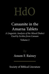 Canaanite in the Amarna Tablets: A Linguistic Analysis of the Mixed