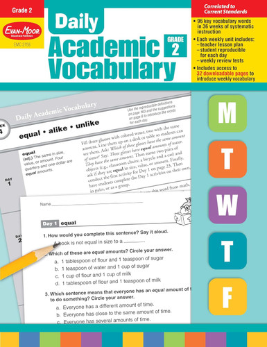 Daily Academic Vocabulary Grade 2 Teacher Edition