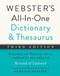 Webster's All-In-One Dictionary and Thesaurus Newest Edition