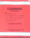 Learning