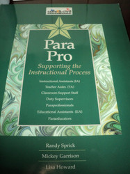 Para Pro: Supporting the Instructional Process