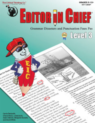 Editor in Chief Level 3 Workbook - Grammar Disasters & Punctuation