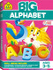 School Zone - Big Alphabet Workbook - 320 Pages Ages 3 to 5 Preschool