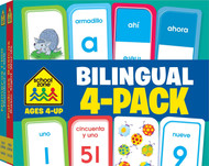School Zone Bilingual Spanish/English Flash Card Set