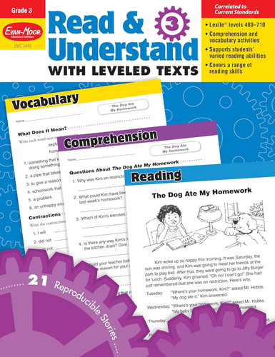 Read & Understand with Leveled Texts Grade 3