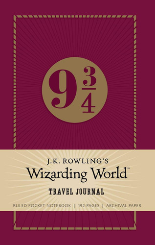 J.K. Rowling's Wizarding World: Travel Journal: Ruled Pocket Notebook