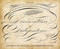 Spencerian Penmanship Practice Book: The Declaration of Independence: