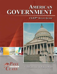 CLEP American Government Study Guide (Perfect Bound)