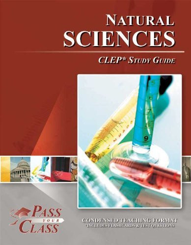 CLEP Natural Sciences Study Guide (Perfect Bound)