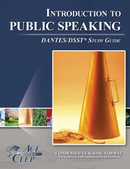 DSST Principles of Public Speaking DANTES Study Guide