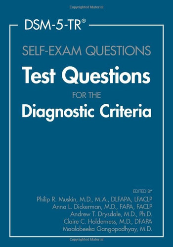DSM-5-TR Self-Exam Questions