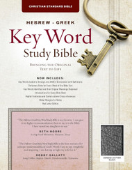 The Hebrew-Greek Key Word Study Bible: CSB Edition Black Color