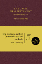 UBS5 Greek New Testament with Concise Greek-English Dictionary