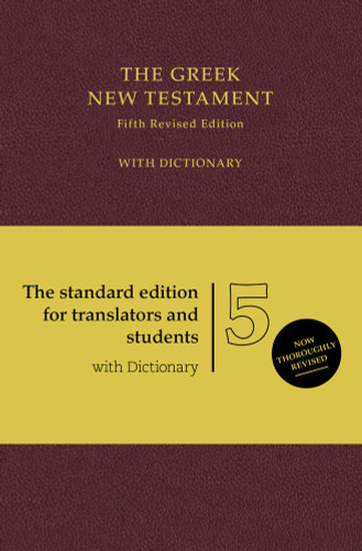 UBS5 Greek New Testament with Concise Greek-English Dictionary