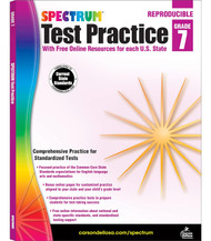 Spectrum 7th Grade Test Practice Workbooks All Subjects Ages 12 to 13