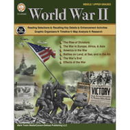 Mark Twain Media World War II History Book Grades 6-12 World History
