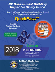 B2 Commercial Building Inspector QuickPass Study Guide Based On 2018