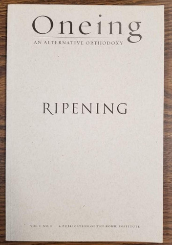 Oneing Ripening Vol 1 No 2