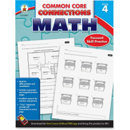 Carson-Dellosa Common Core Connections Math Workbook Grade 4 Ages 9