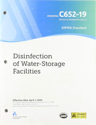 AWWA C652-19 Disinfection of Water Storage Facilities