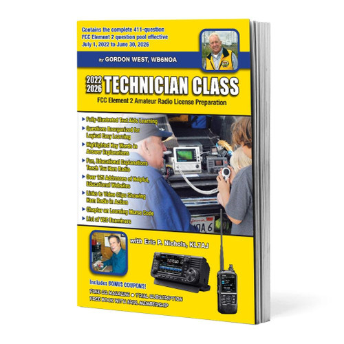 Gordon West Technician Class FCC Element 2 Amateur Radio License