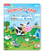 My First Search & Find: Moo Quack Roar and More!