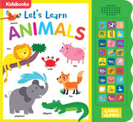 27-Button Sound Book Let's Learn Animals English