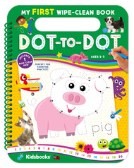 My First Wipe-clean Book: Dot-to-dot