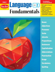 Evan-Moor Language Fundamentals Grade 2 Homeschool and Classroom