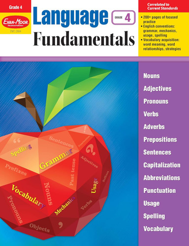 Evan-Moor Language Fundamentals Grade 4 Teacher Reproducibles
