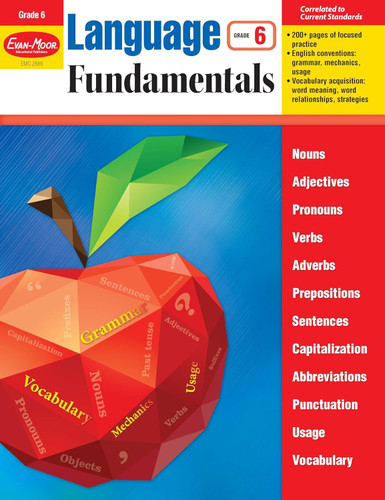 Evan-Moor Language Fundamentals Grade 6 Teacher Reproducibles