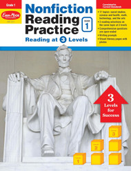 Evan-Moor Non-Fiction Reading Practice Grade 1