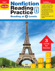 Evan-Moor Non-Fiction Reading Practice Grade 5