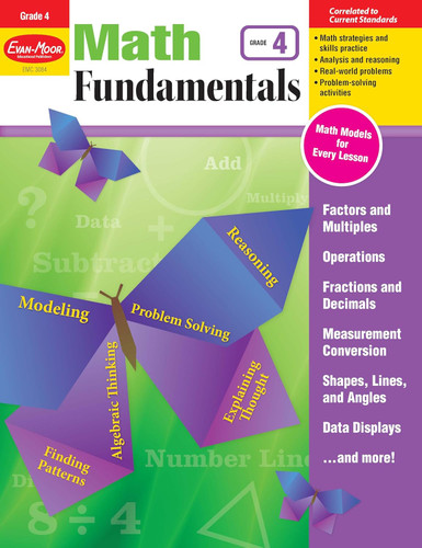 Evan-Moor Math Fundamentals Grade 4