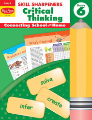 Evan-Moor Skill Sharpeners Critical Thinking Grade 6 Workbook Problem