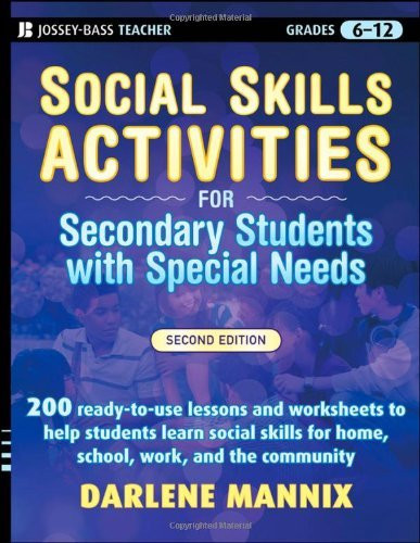 Social Skills Activities For Secondary Students With Special Needs