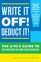 Write It Off! Deduct It!: The A-to-Z Guide to Tax Deductions for