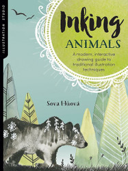 Illustration Studio: Inking Animals: A modern interactive drawing