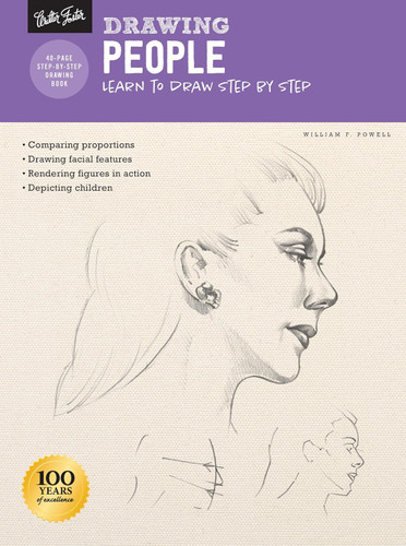Drawing: People with William F. Powell: Learn to draw step by step