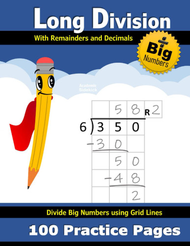 Long Division - with Decimals and Remainders: