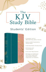 KJV Study Bible Students' Edition [Tropical Botanicals]