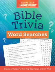 Bible Trivia Word Searches: Dozens of Puzzles to Test Your Knowledge