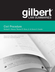Gilbert Law Summary on Civil Procedure (Gilbert Law Summaries)