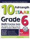 10 Full-Length STAAR Grade 6 Math Practice Tests