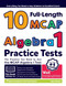 10 Full Length MCAP Algebra I Practice Tests: The Practice You Need
