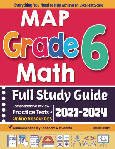 MAP Grade 6 Math Full Study Guide: Comprehensive Review